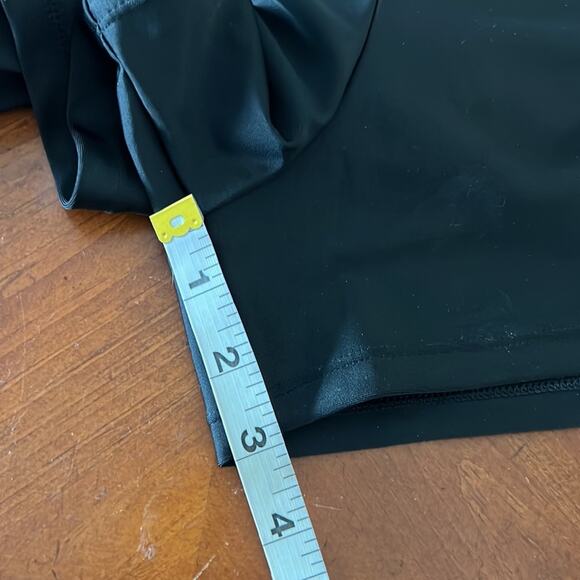 ZeroXPosur  Black Swimsuit Bottoms Shorts Woman XXL Green Band - Picture 7 of 7